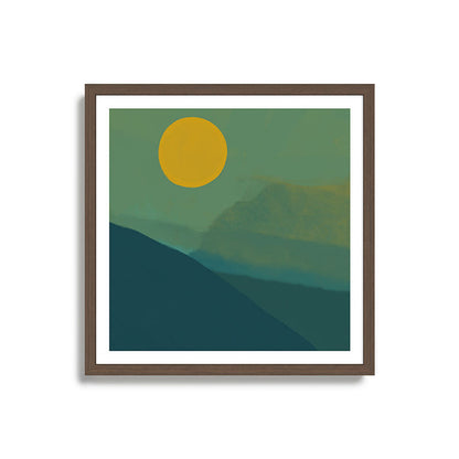 The Hills Felt Green That Evening Framed Art Print Gallery Image 17