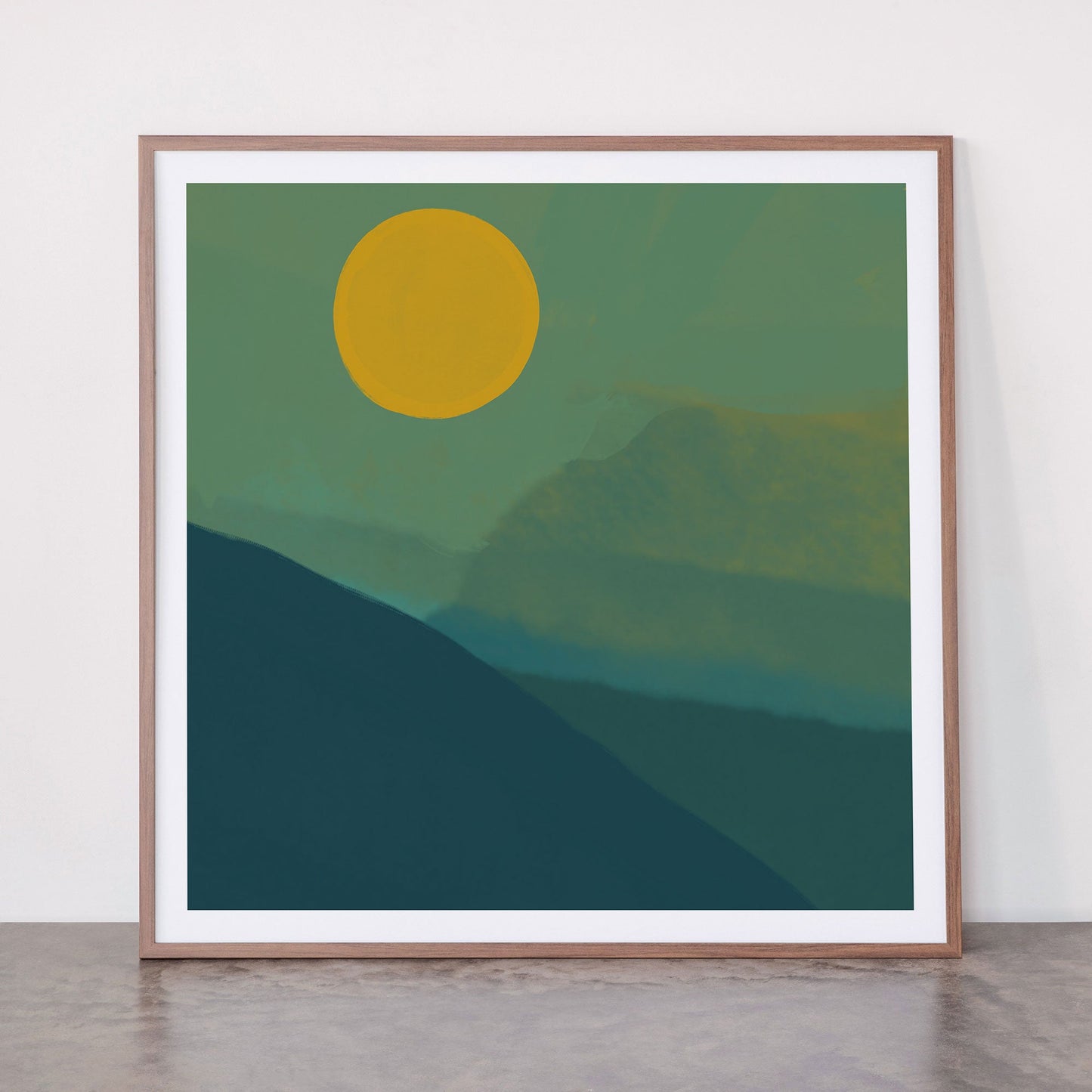 The Hills Felt Green That Evening Framed Art Print Gallery Image 21