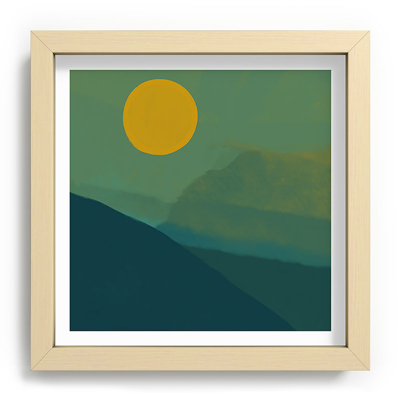 The Hills Felt Green That Evening Framed Art Print Gallery Image 106