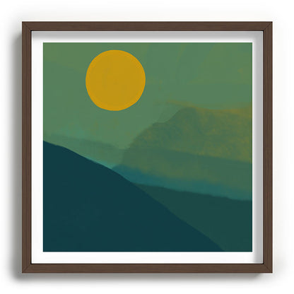 The Hills Felt Green That Evening Framed Art Print Gallery Image 101