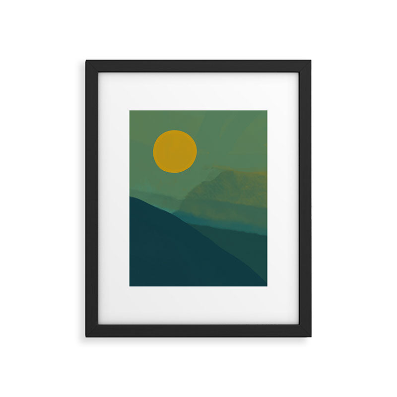 The Hills Felt Green That Evening Framed Art Print Gallery Image 5
