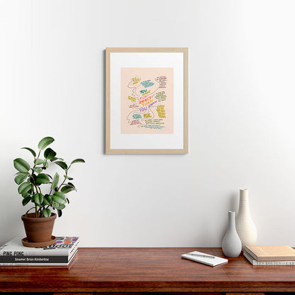 You have more impact than you know Framed Art Print Gallery Image 47