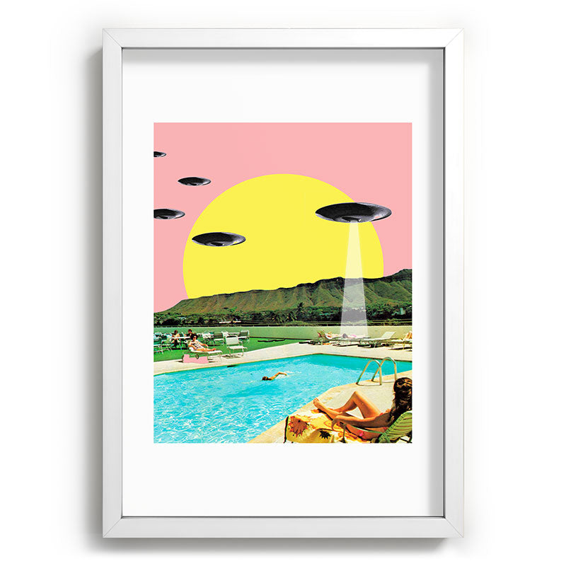 Invasion on vacation (Square) Framed Art Print Gallery Image 105