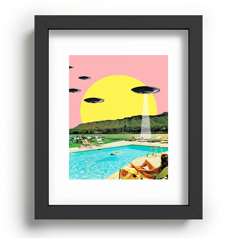 Invasion on vacation (Square) Framed Art Print Gallery Image 80