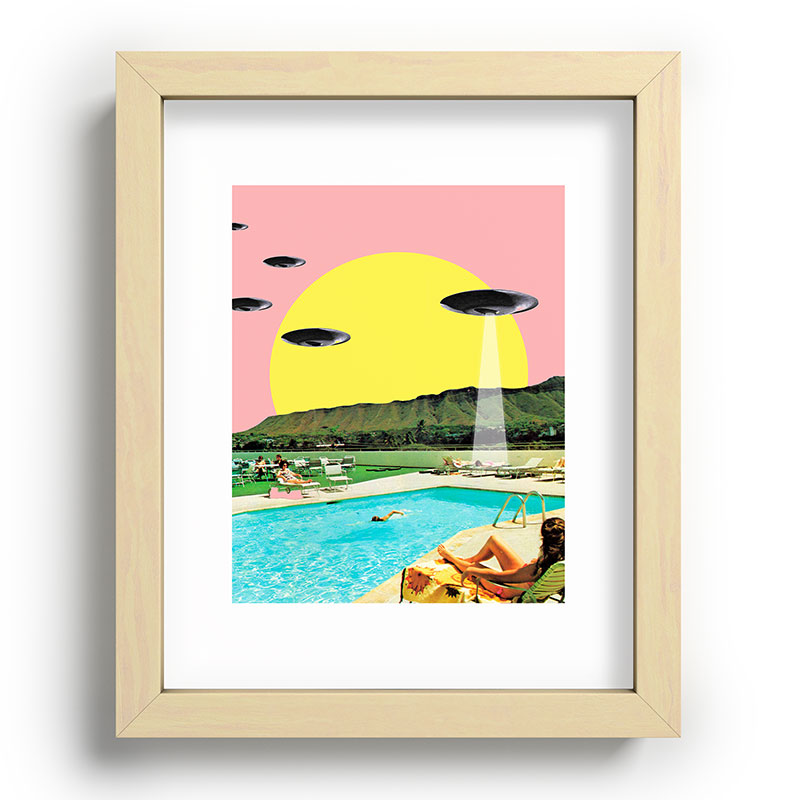 Invasion on vacation (Square) Framed Art Print Gallery Image 96