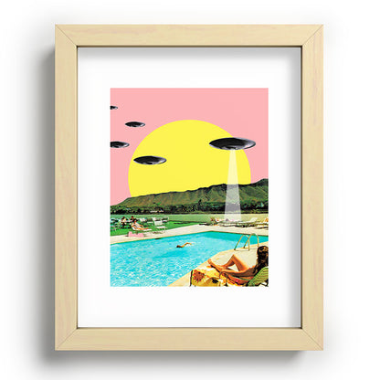 Invasion on vacation (Square) Framed Art Print Gallery Image 96