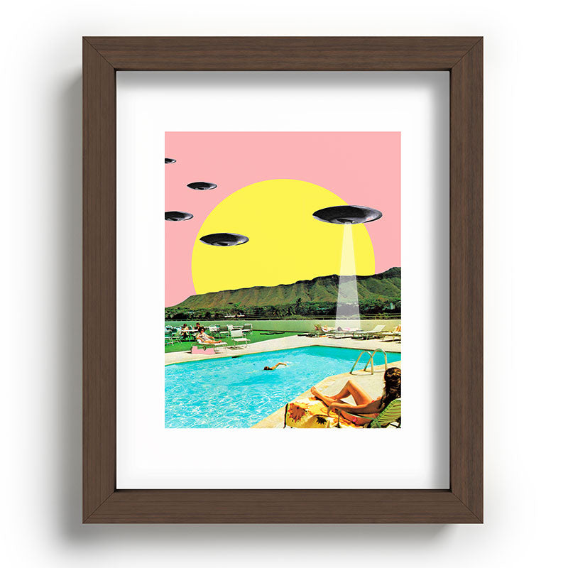 Invasion on vacation (Square) Framed Art Print Gallery Image 88