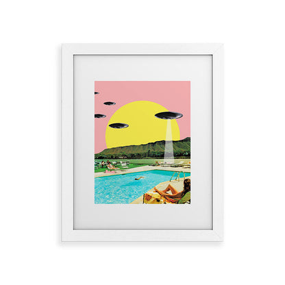 Invasion on vacation (Square) Framed Art Print Gallery Image 73