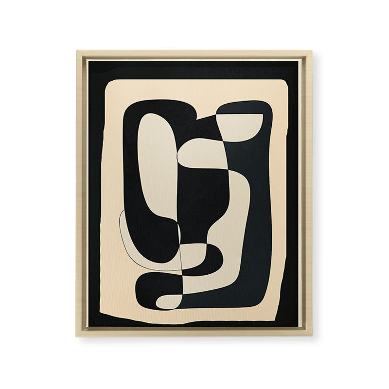 Abstract Geometry 4 Framed Canvas Print Gallery Image 21