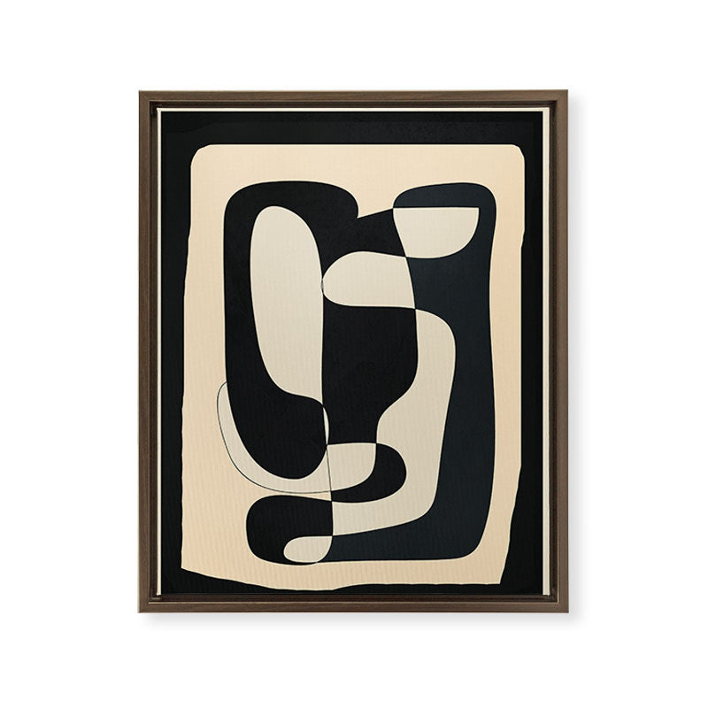 Abstract Geometry 4 Framed Canvas Print Gallery Image 12