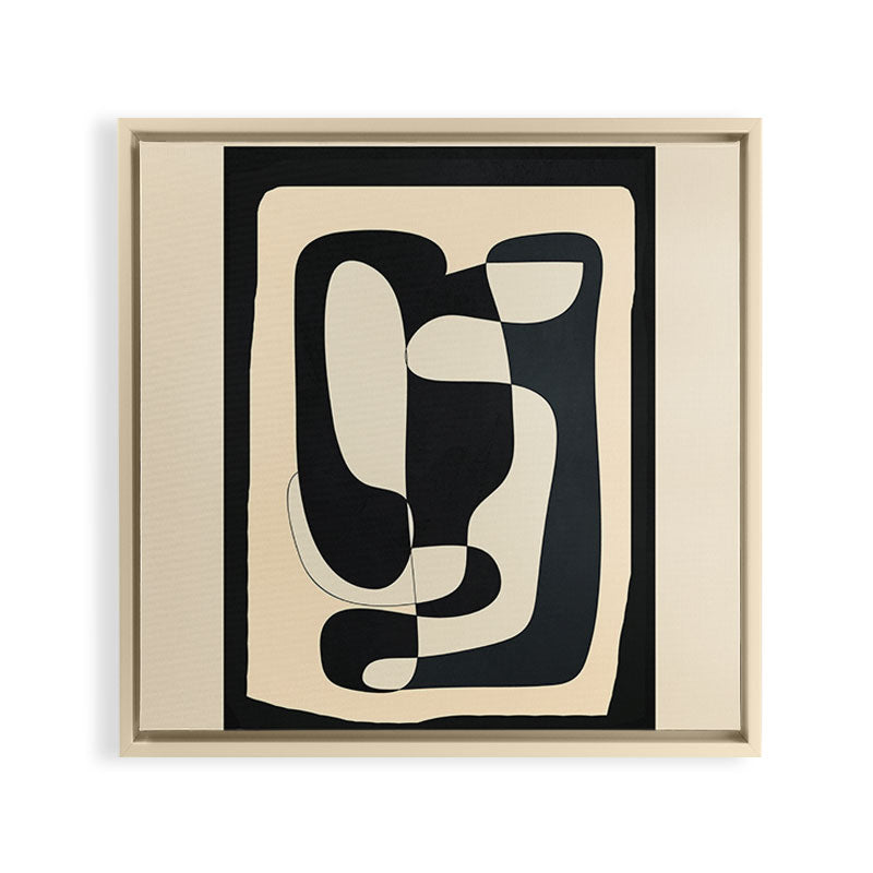 Abstract Geometry 4 Framed Canvas Print Gallery Image 20