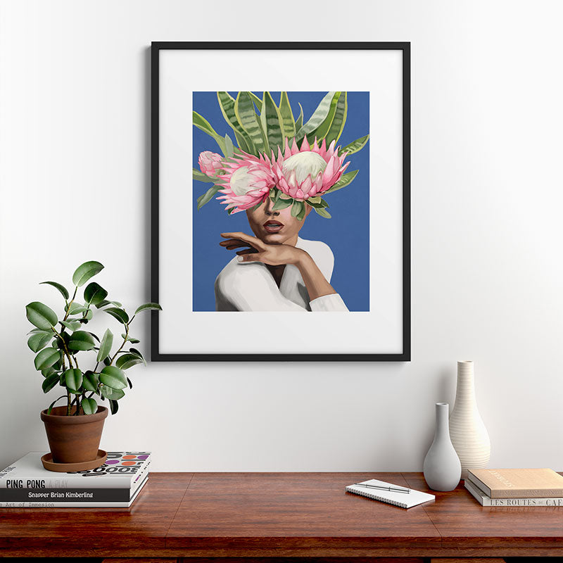 Floral Elegance 2 Framed Art Print Gallery Image 7
