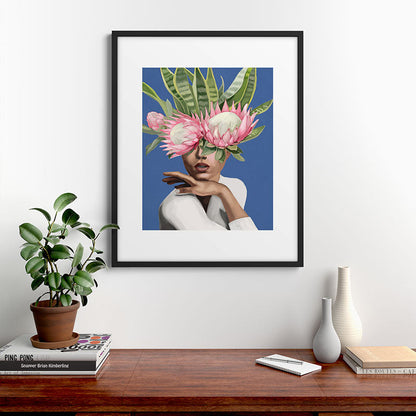 Floral Elegance 2 Framed Art Print Gallery Image 7