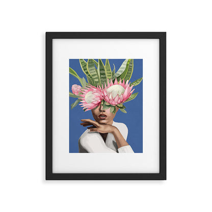 Floral Elegance 2 Framed Art Print Gallery Image 2