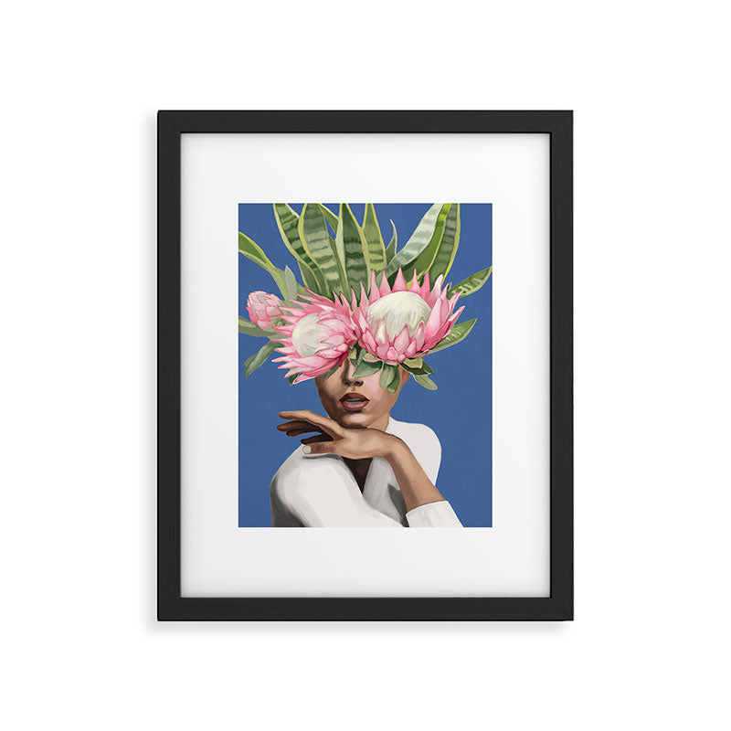 Floral Elegance 2 Framed Art Print Gallery Image 1