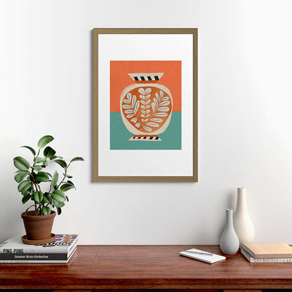 Golden Orchard Vase Framed Art Print Gallery Image 41