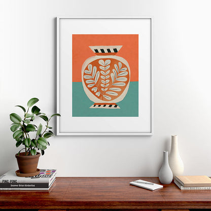 Golden Orchard Vase Framed Art Print Gallery Image 28