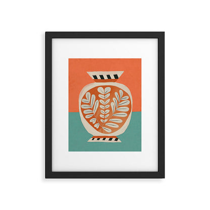 Golden Orchard Vase Framed Art Print Gallery Image 5