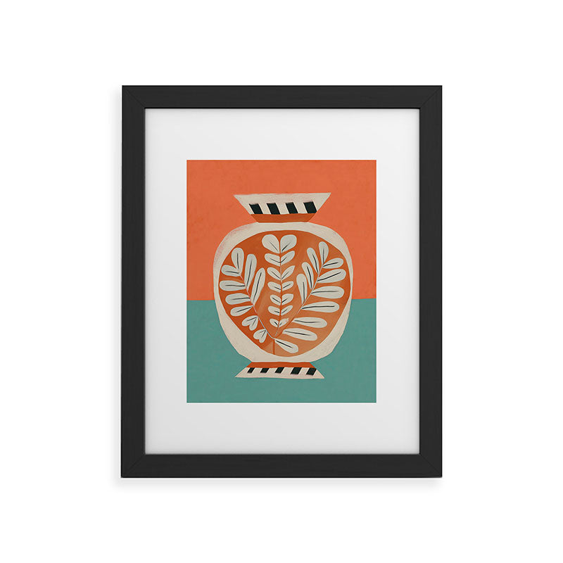 Golden Orchard Vase Framed Art Print Gallery Image 29