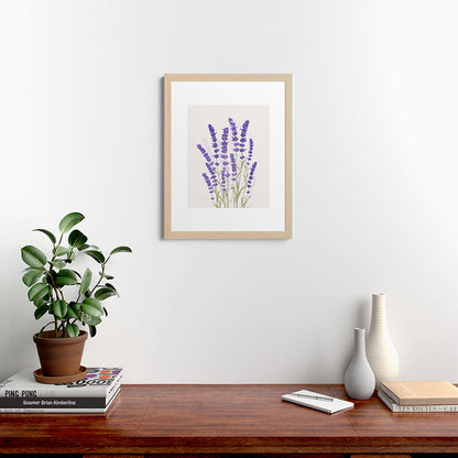 Lavender II Framed Art Print Gallery Image 47
