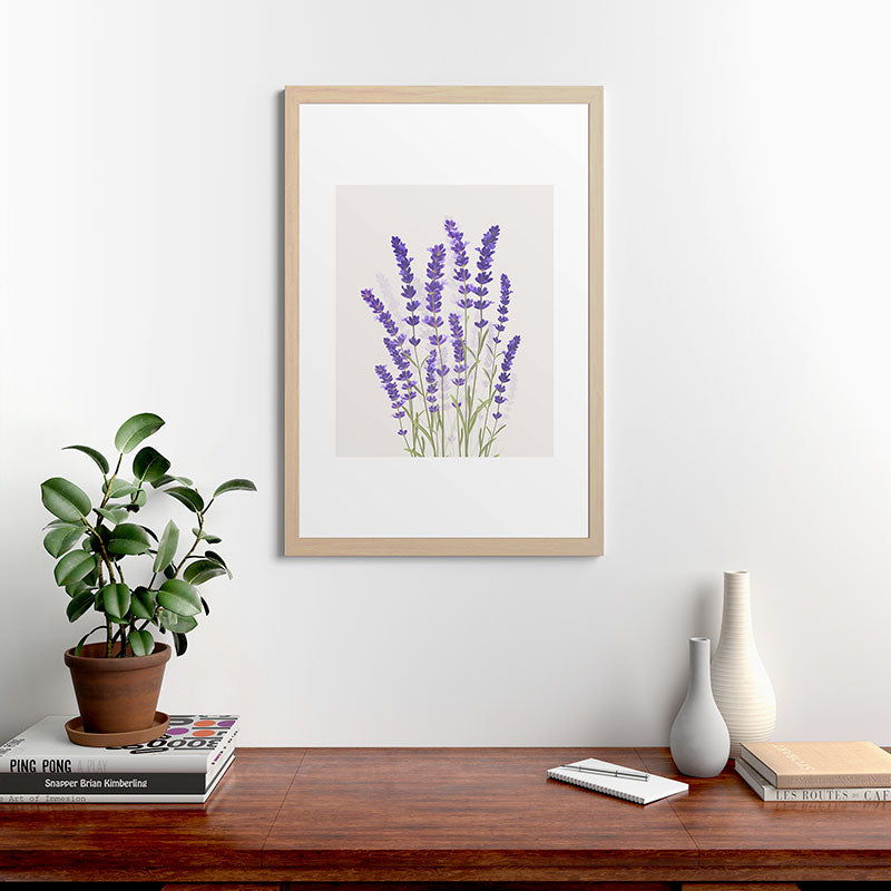 Lavender II Framed Art Print Gallery Image 48