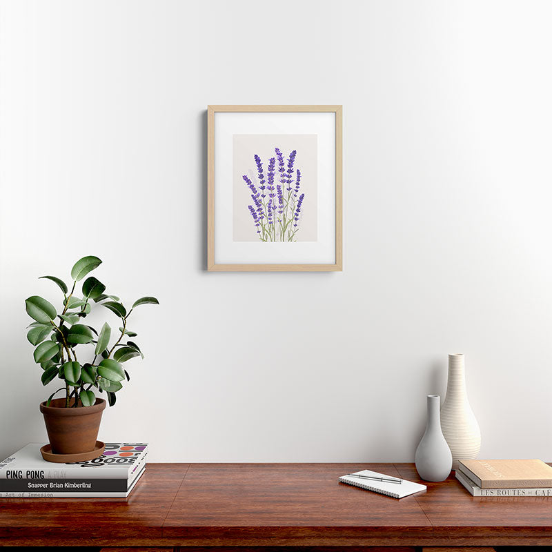 Lavender II Framed Art Print Gallery Image 18