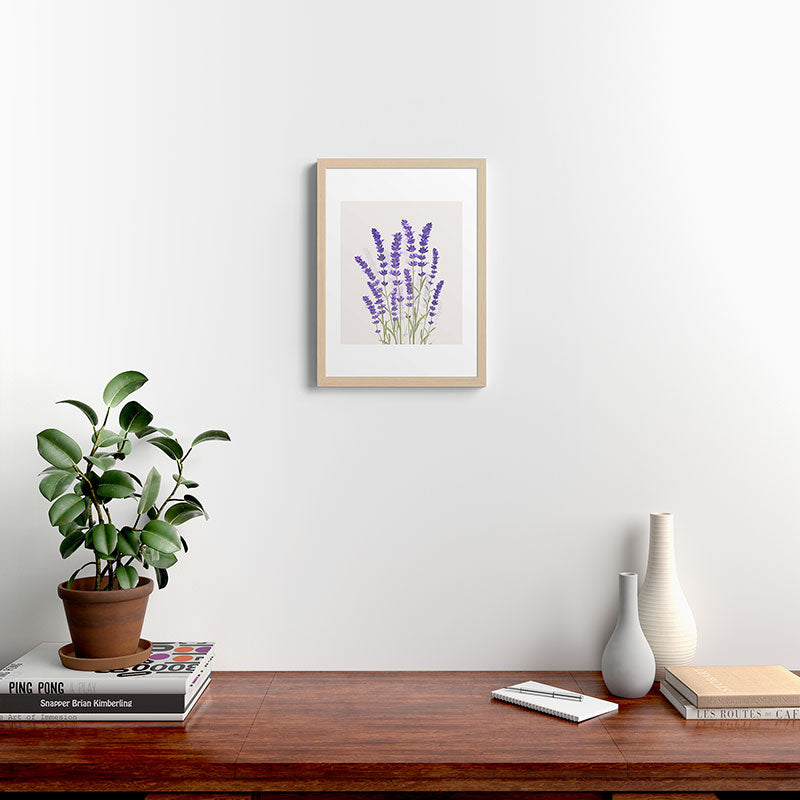 Lavender II Framed Art Print Gallery Image 17