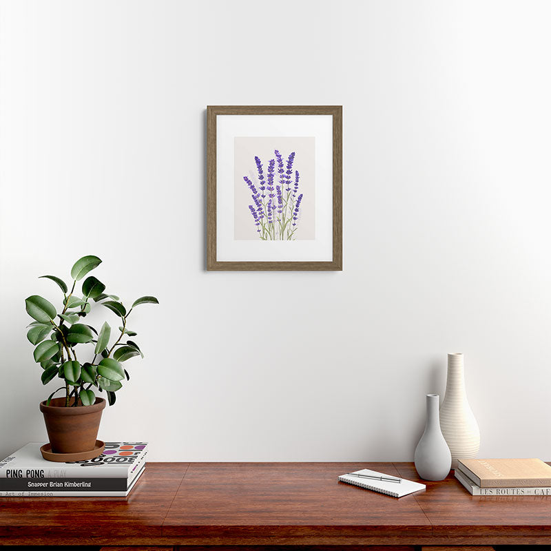 Lavender II Framed Art Print Gallery Image 39