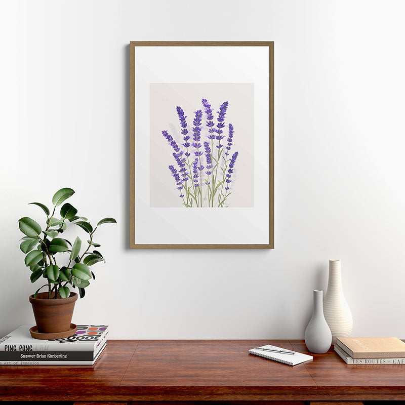 Lavender II Framed Art Print Gallery Image 13