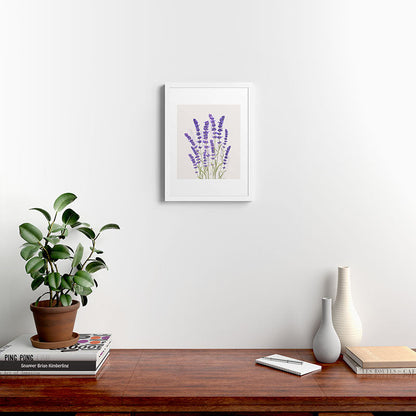 Lavender II Framed Art Print Gallery Image 24