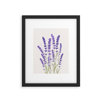Lavender II Framed Art Print Gallery Image 4