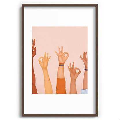 OK Framed Art Print Gallery Image 68