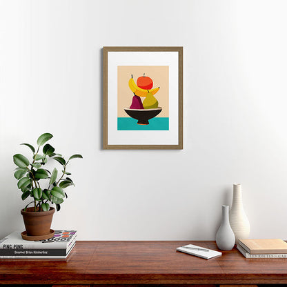 Summer Fruit Bowl Framed Art Print Gallery Image 40