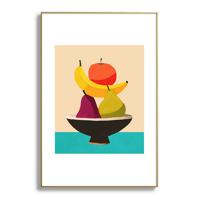 Summer Fruit Bowl Framed Art Print Gallery Image 93