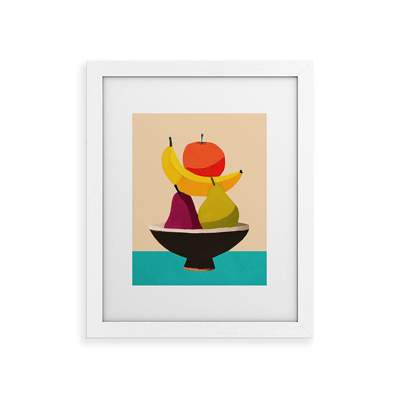 Summer Fruit Bowl Framed Art Print Gallery Image 50