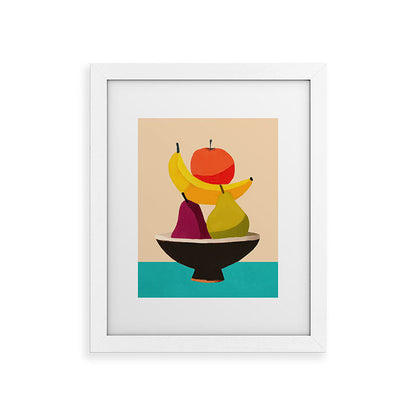 Summer Fruit Bowl Framed Art Print Gallery Image 51