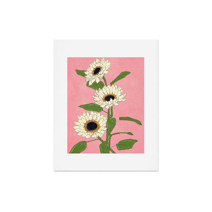 Sunflower Pink Sami Art Print Gallery Image 4