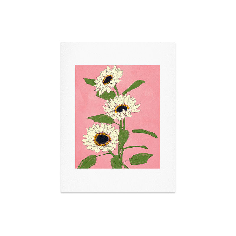 Sunflower Pink Sami Art Print Gallery Image 6