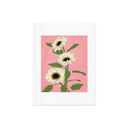 Sunflower Pink Sami Art Print Gallery Image 6