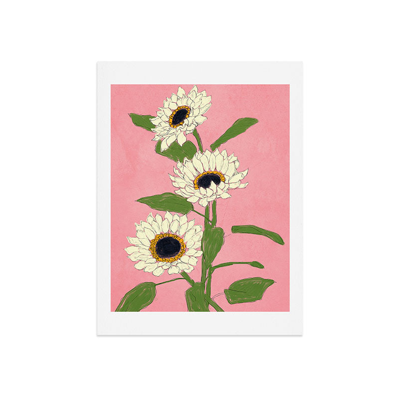 Sunflower Pink Sami Art Print Gallery Image 7