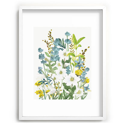 Wildflowers VI Framed Art Print Gallery Image 79