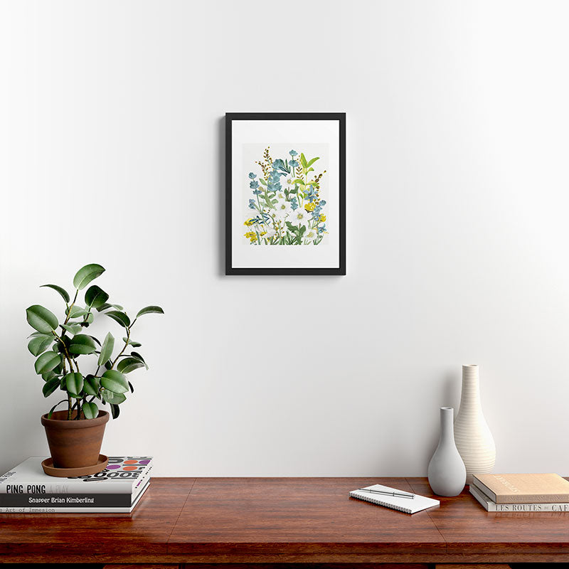 Wildflowers VI Framed Art Print Gallery Image 3
