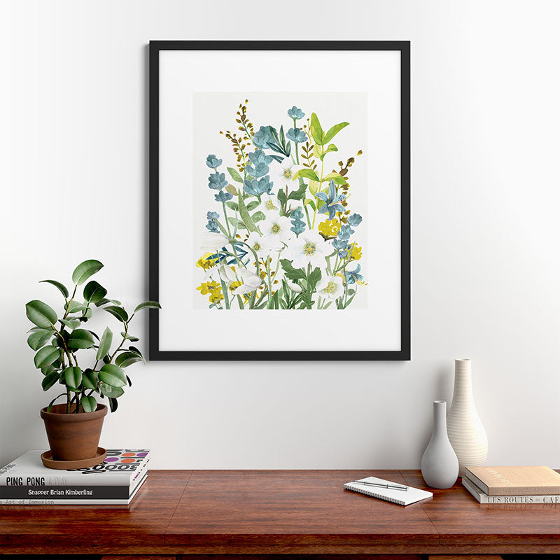 Wildflowers VI Framed Art Print Gallery Image 35