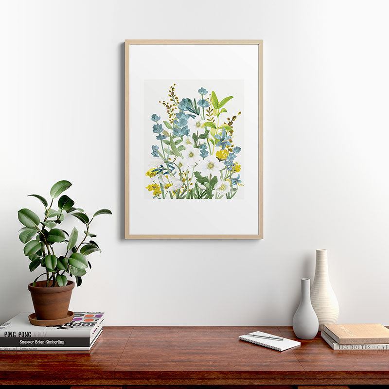 Wildflowers VI Framed Art Print Gallery Image 20