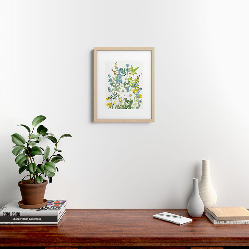 Wildflowers VI Framed Art Print Gallery Image 18