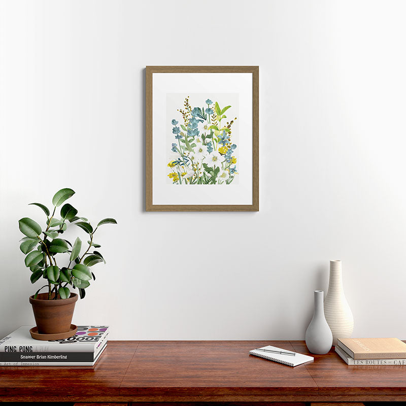 Wildflowers VI Framed Art Print Gallery Image 40