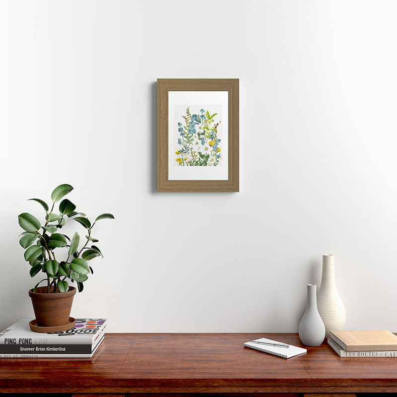 Wildflowers VI Framed Art Print Gallery Image 38