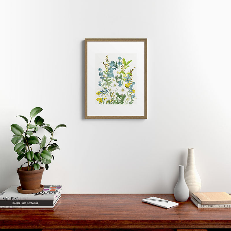 Wildflowers VI Framed Art Print Gallery Image 12