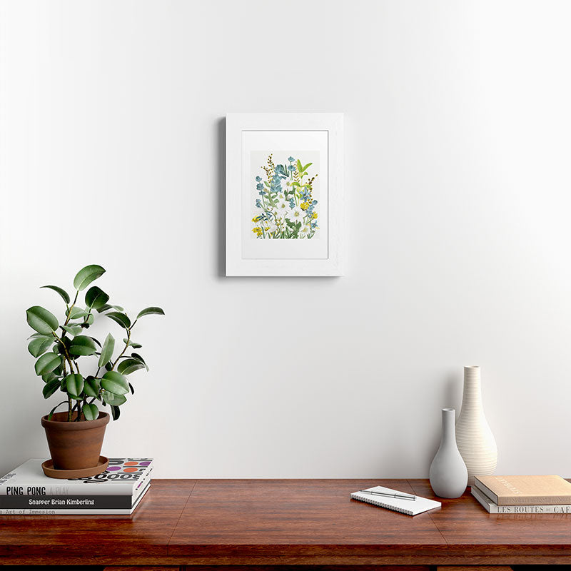 Wildflowers VI Framed Art Print Gallery Image 52