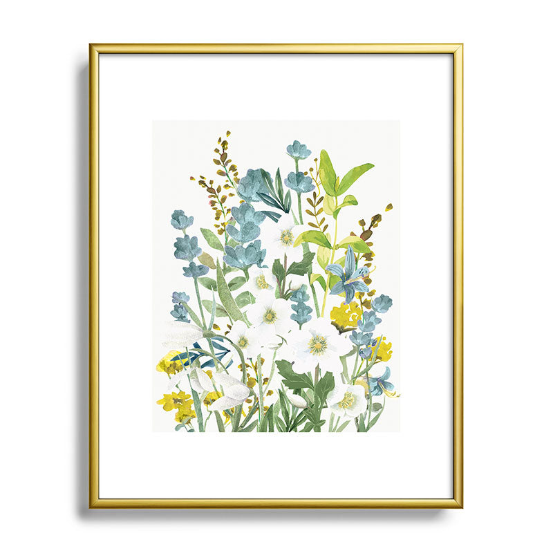 Wildflowers VI Framed Art Print Gallery Image 88